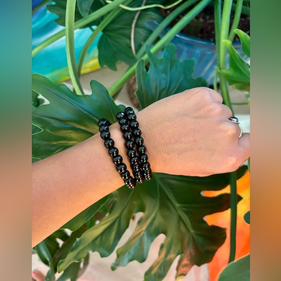 Jewelry - Black Obsidian bracelet (one)
